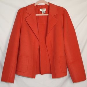 Talbots Double Faced Wool Jacket Sz 12